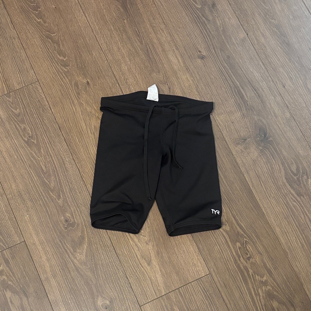 TYR Men's Black Athletic Shorts